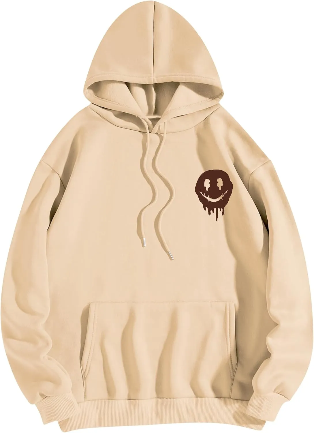 SOLY HUX Women's Oversized Sweatshirt Graphic Hoodies Casual Long Sleeve Loose Pullover Tops with Kangaroo Pocket