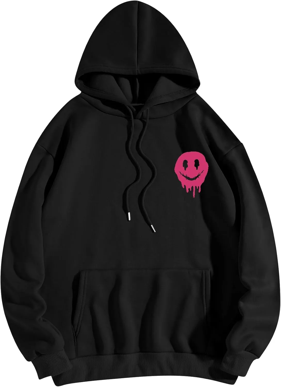 SOLY HUX Women's Oversized Sweatshirt Graphic Hoodies Casual Long Sleeve Loose Pullover Tops with Kangaroo Pocket