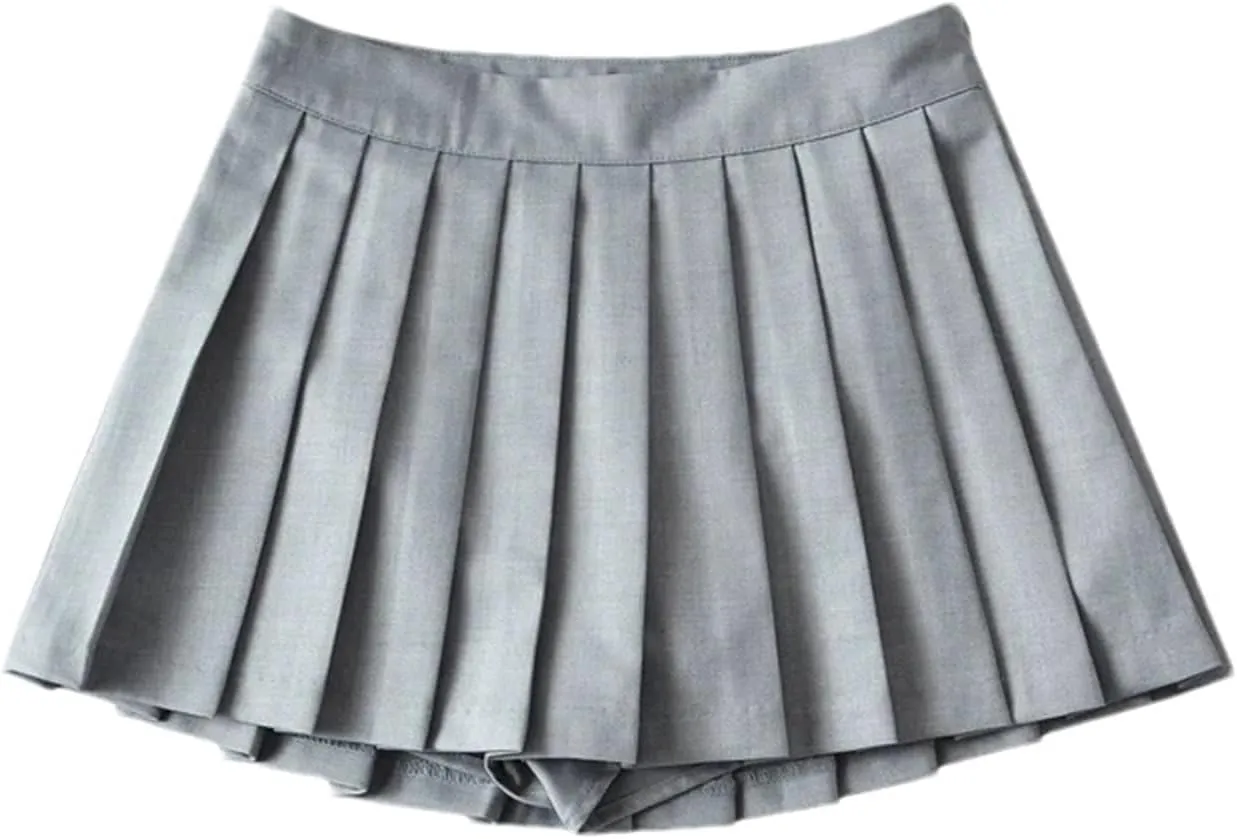 Summer Mini Skirts for Women High Waist Skirts Womens Fashion Vintage Pleated Skirt Tennis A-Line Sexy Skirts