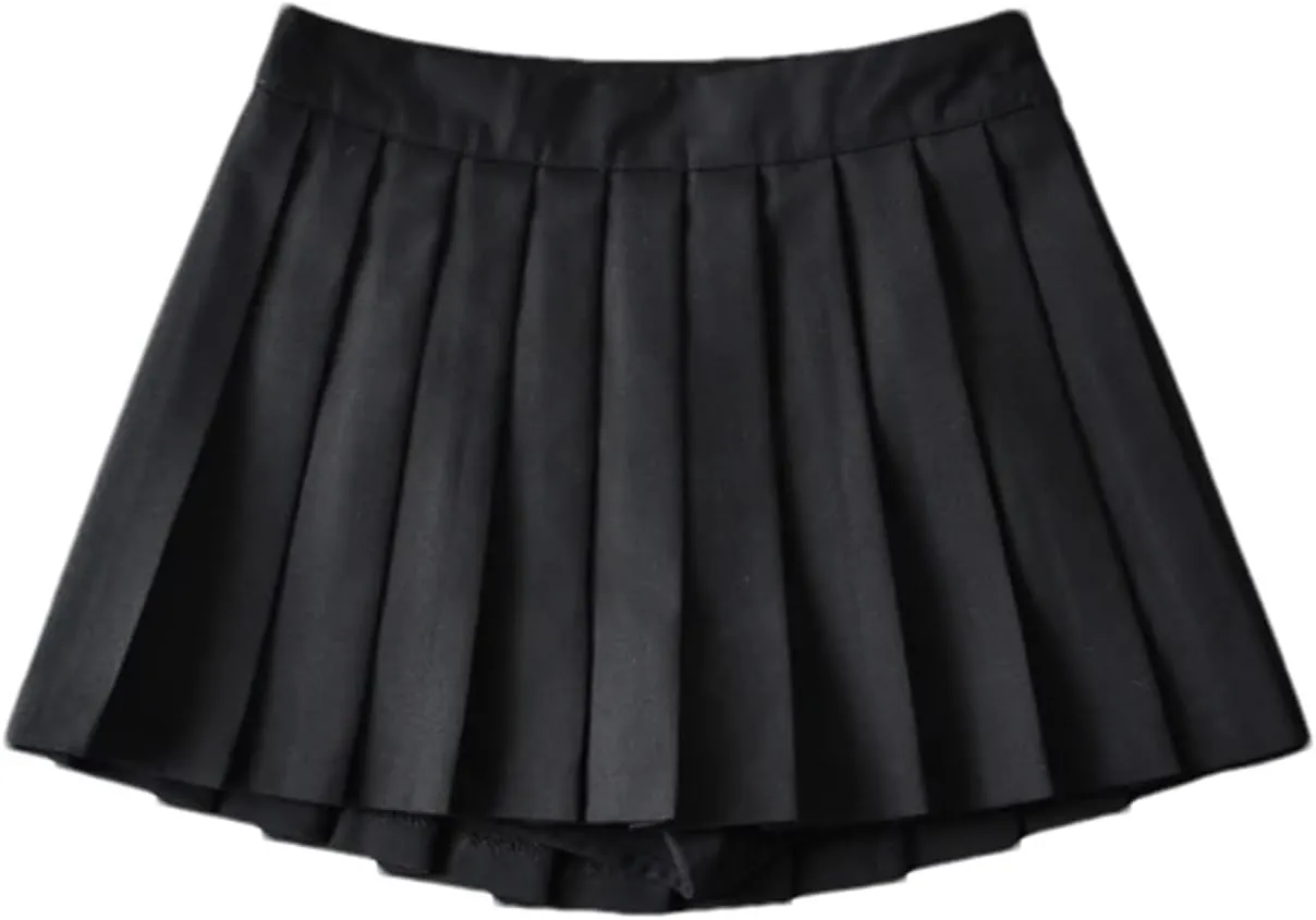 Summer Mini Skirts for Women High Waist Skirts Womens Fashion Vintage Pleated Skirt Tennis A-Line Sexy Skirts