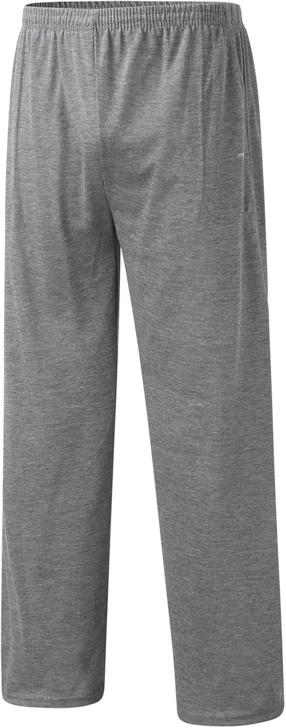 Sweatpants For Men Mens Cotton Joggers Solid Drawstring Sport Cargo Trendy Pants Hiking Running Sweatpants Trousers