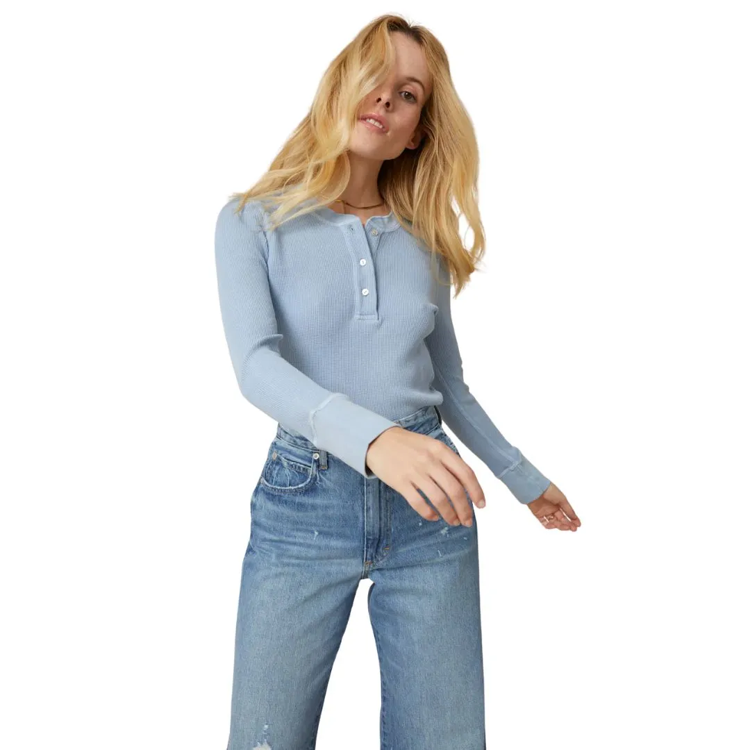 Thermal Henley Tee (Blue Ice)