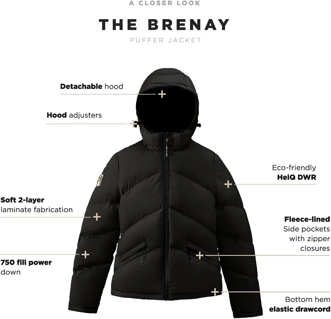 Triple F.A.T. Goose Brenay - Womens Winter Jacket - Womens Puffer Jackets - Puffer Coat Women - Winter Coats For Women