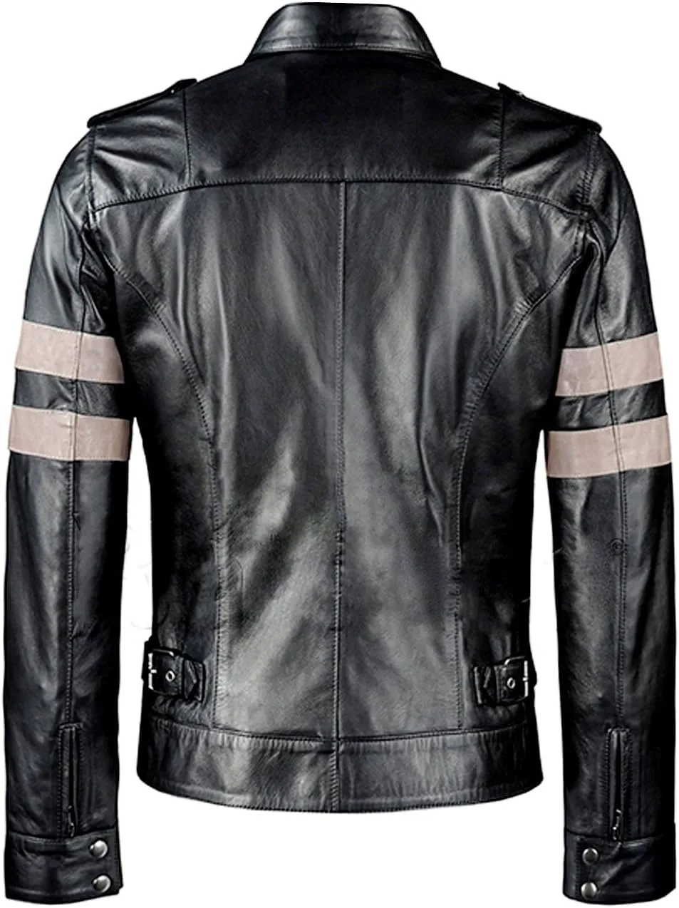VearFit Residents Evils SuperHero Black Pu Faux Leather Jacket for Men Movie Hero