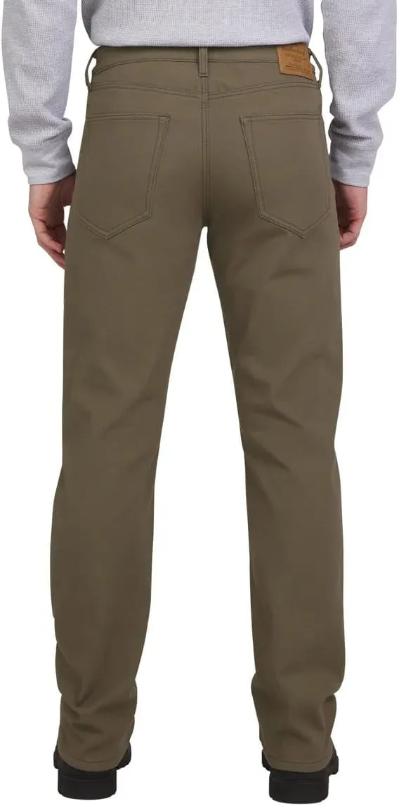 Weatherproof Vintage Mens Bonded Fleece Lined Canvas Pant