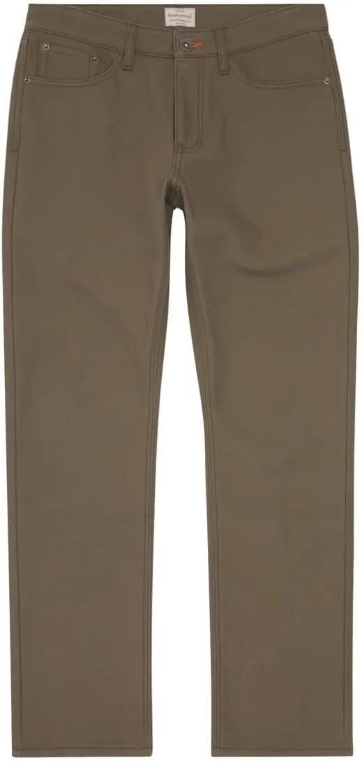 Weatherproof Vintage Mens Bonded Fleece Lined Canvas Pant