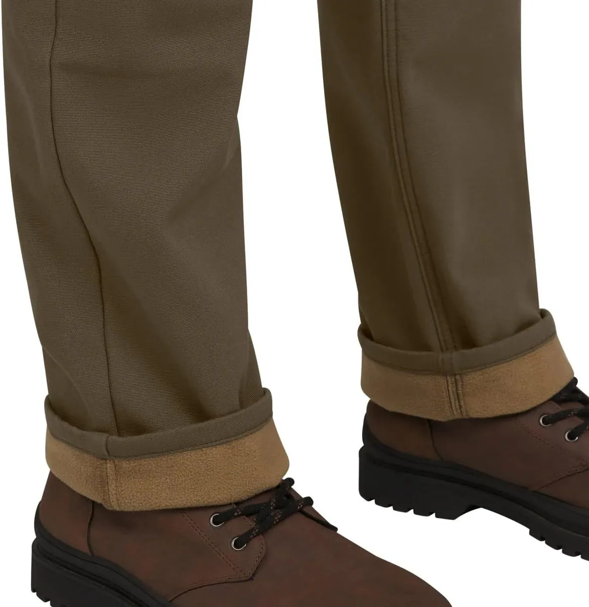 Weatherproof Vintage Mens Bonded Fleece Lined Canvas Pant