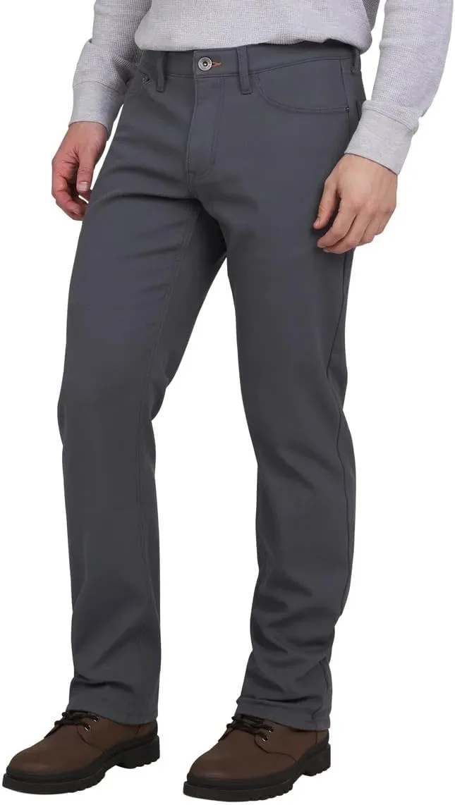 Weatherproof Vintage Mens Bonded Fleece Lined Canvas Pant