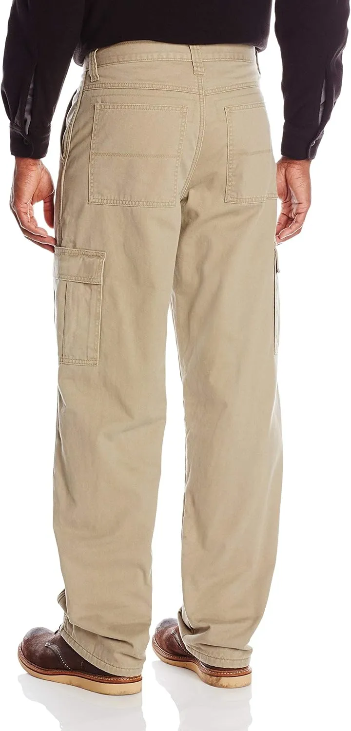 Wrangler Authentics Men's Fleece Lined Cargo Pant