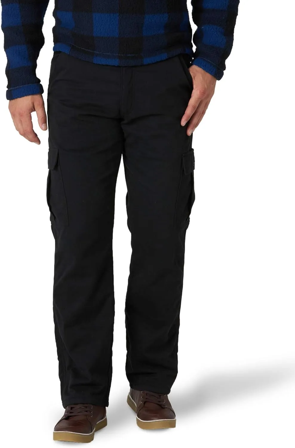 Wrangler Authentics Men's Fleece Lined Cargo Pant