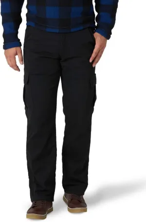 Wrangler Authentics Men's Fleece Lined Cargo Pant