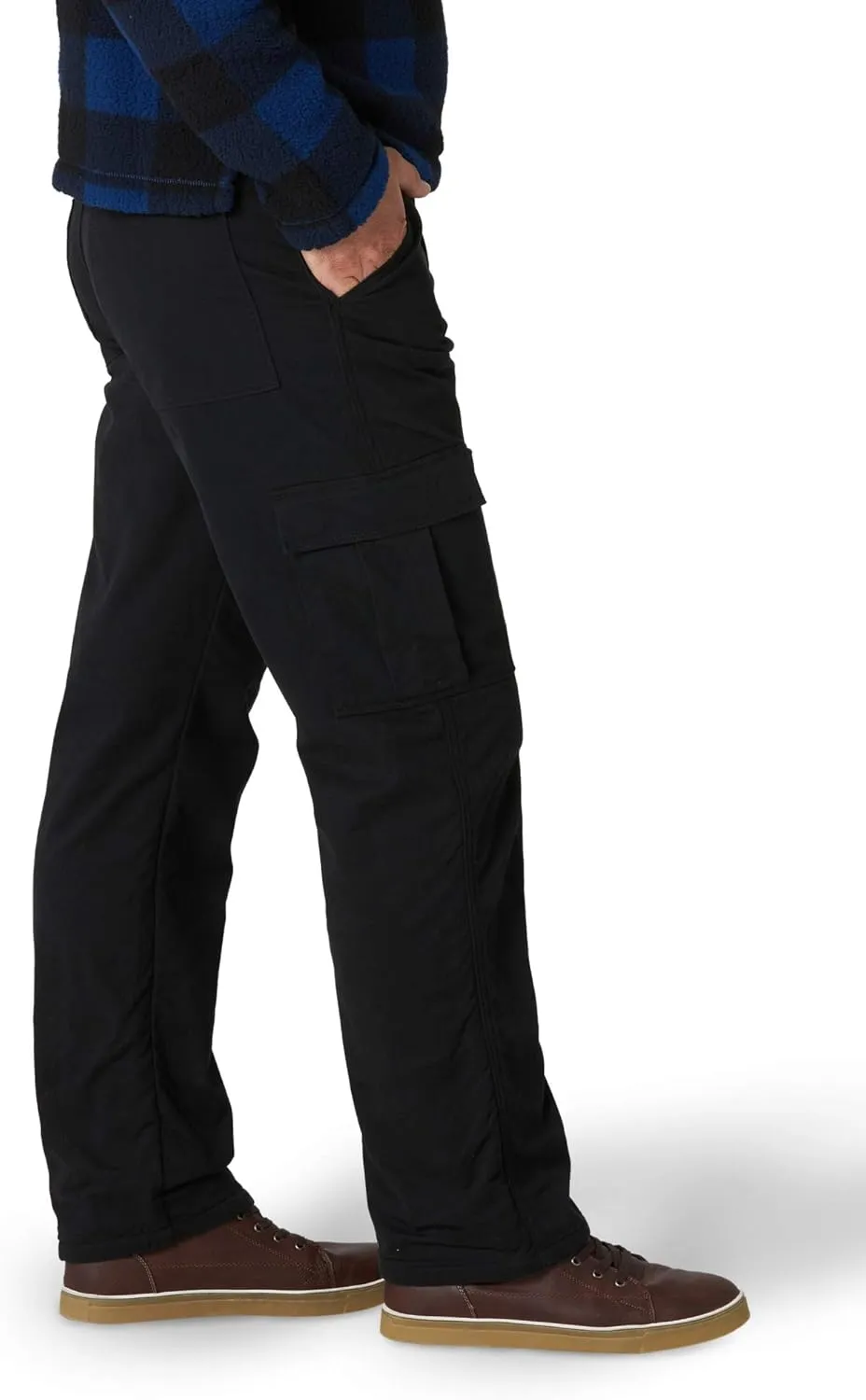 Wrangler Authentics Men's Fleece Lined Cargo Pant