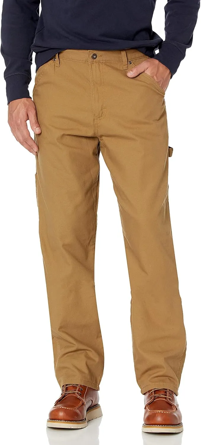 Wrangler Authentics Men's Fleece Lined Carpenter Pant