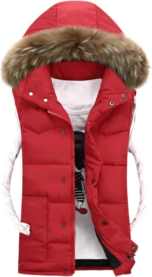 Ymosrh Mens Coats and Jackets Stylish Winter Zipper Fashion Color Waistcoat Vest Top Coat Coats Jackets Plus Size
